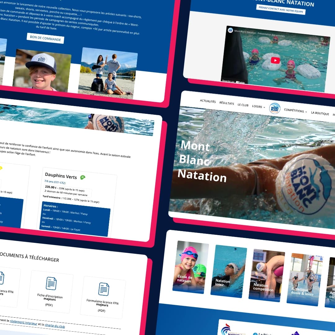 Mont Blanc Natation