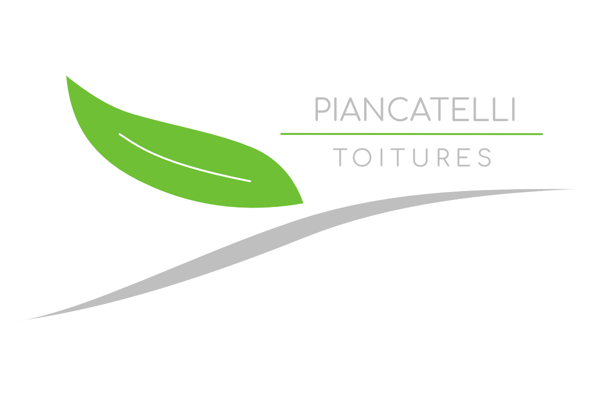 Logo société Piancatelli toitures réalisé par l'agence digitiale NINETY DIGITAL